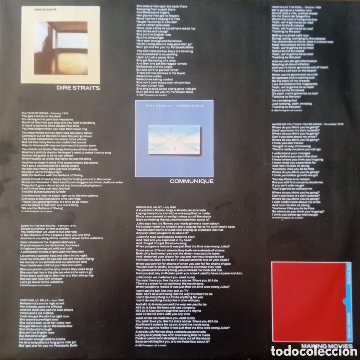 Discos de vinilo: Disco de vinilo Dire Straits - Foto 3