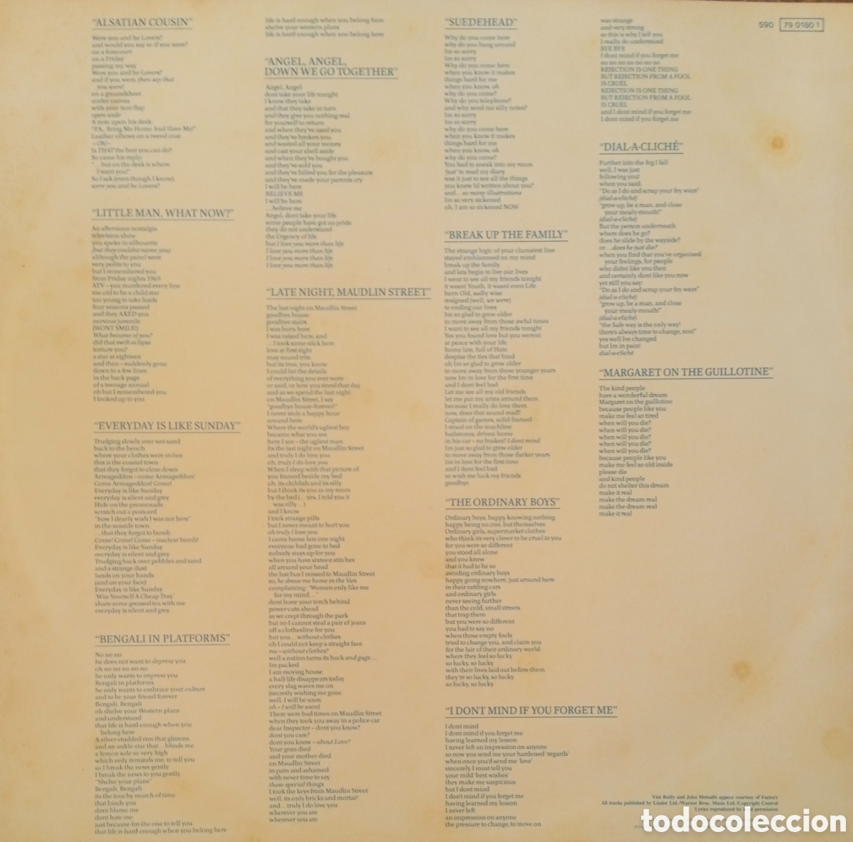 Discos de vinilo: Disco de vinilo Morrissey - Foto 4