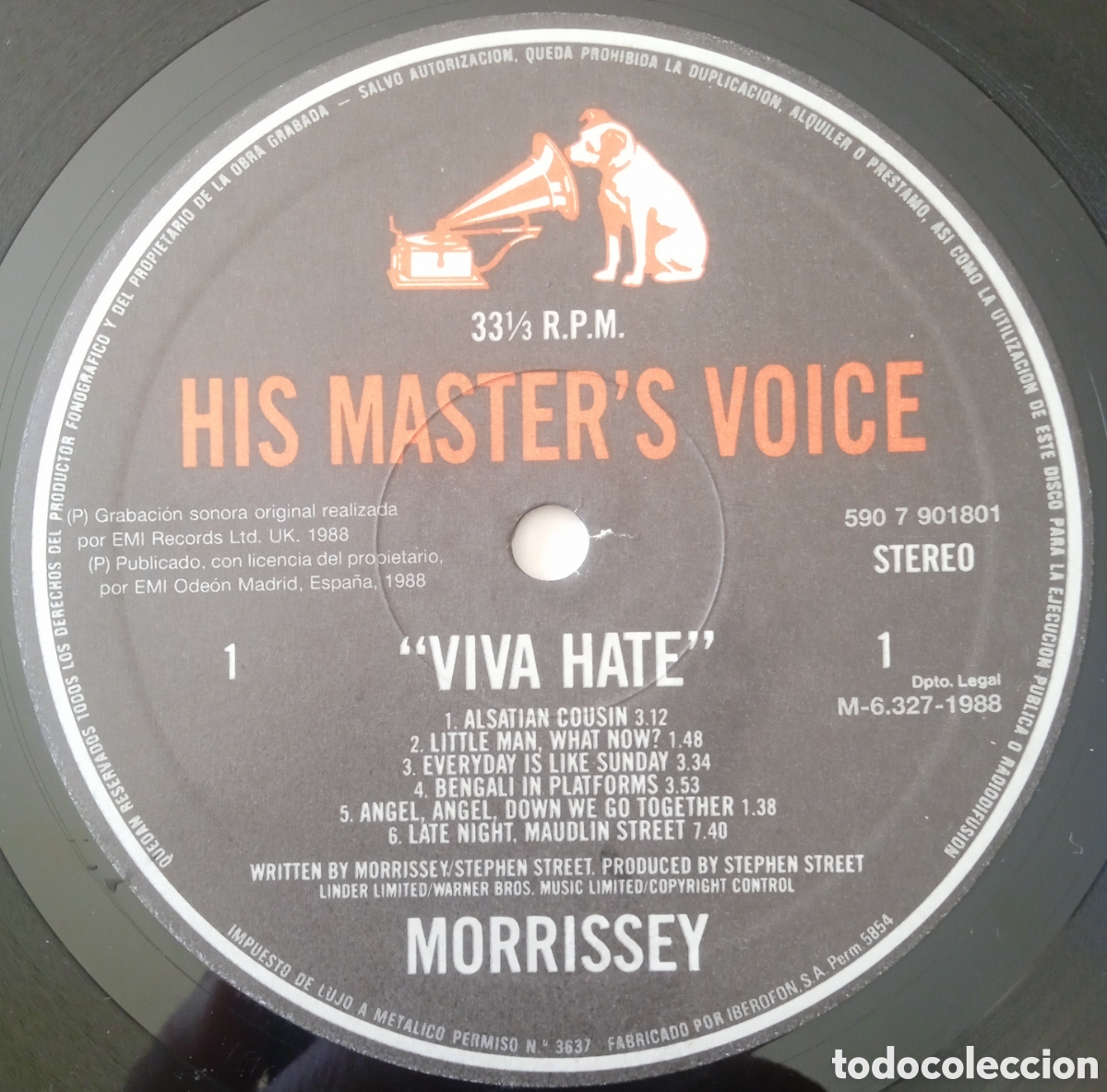Discos de vinilo: Disco de vinilo Morrissey - Foto 5