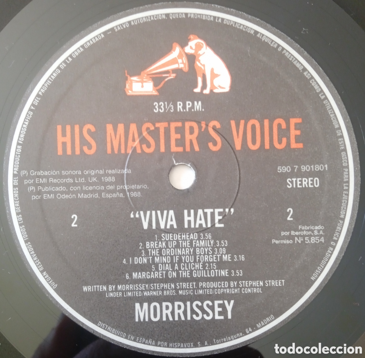 Discos de vinilo: Disco de vinilo Morrissey - Foto 6