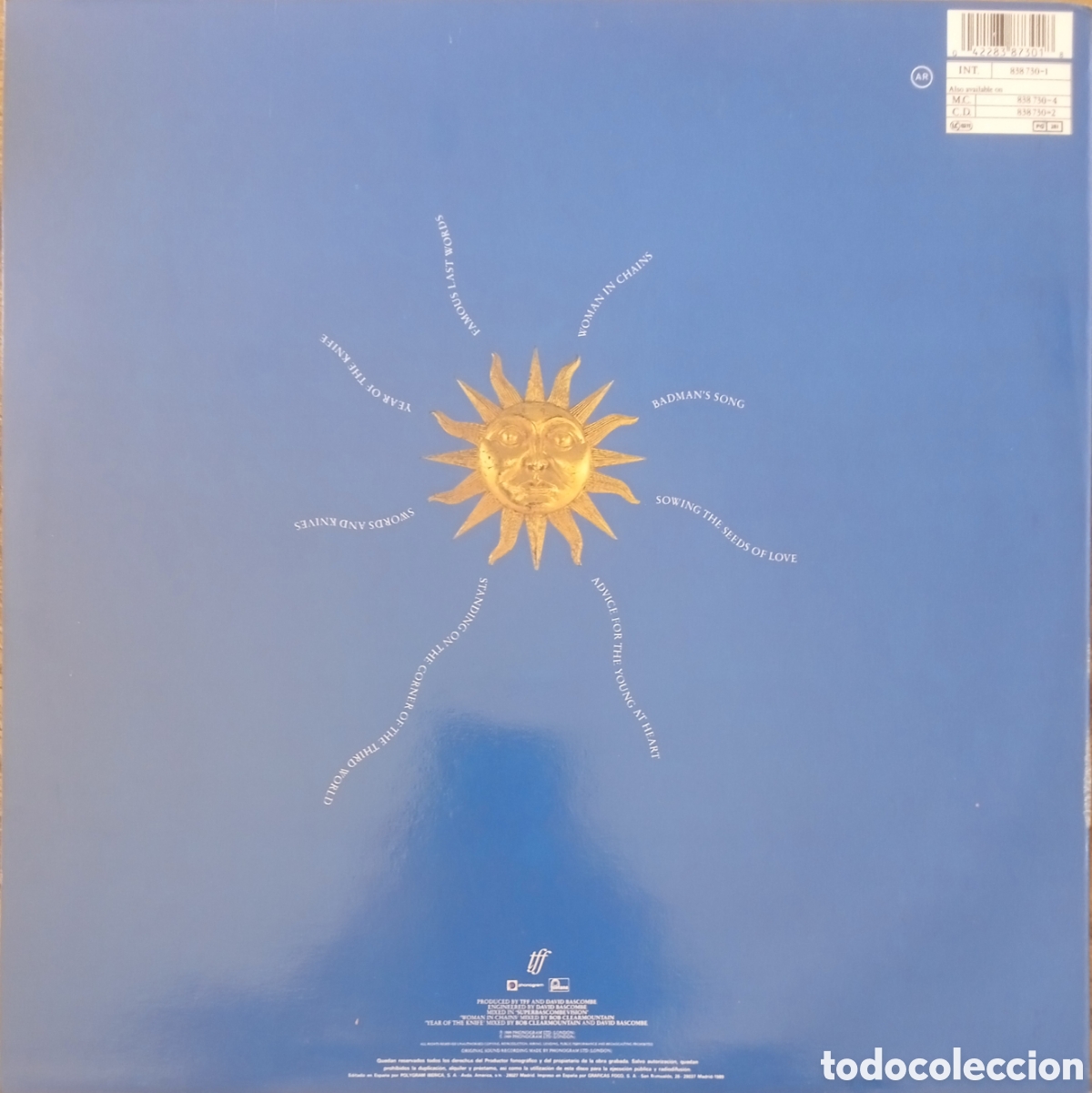 Discos de vinilo: Disco de vinilo Tears For Fears - Foto 2