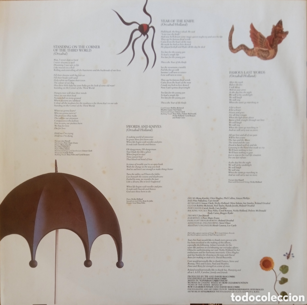 Discos de vinilo: Disco de vinilo Tears For Fears - Foto 4