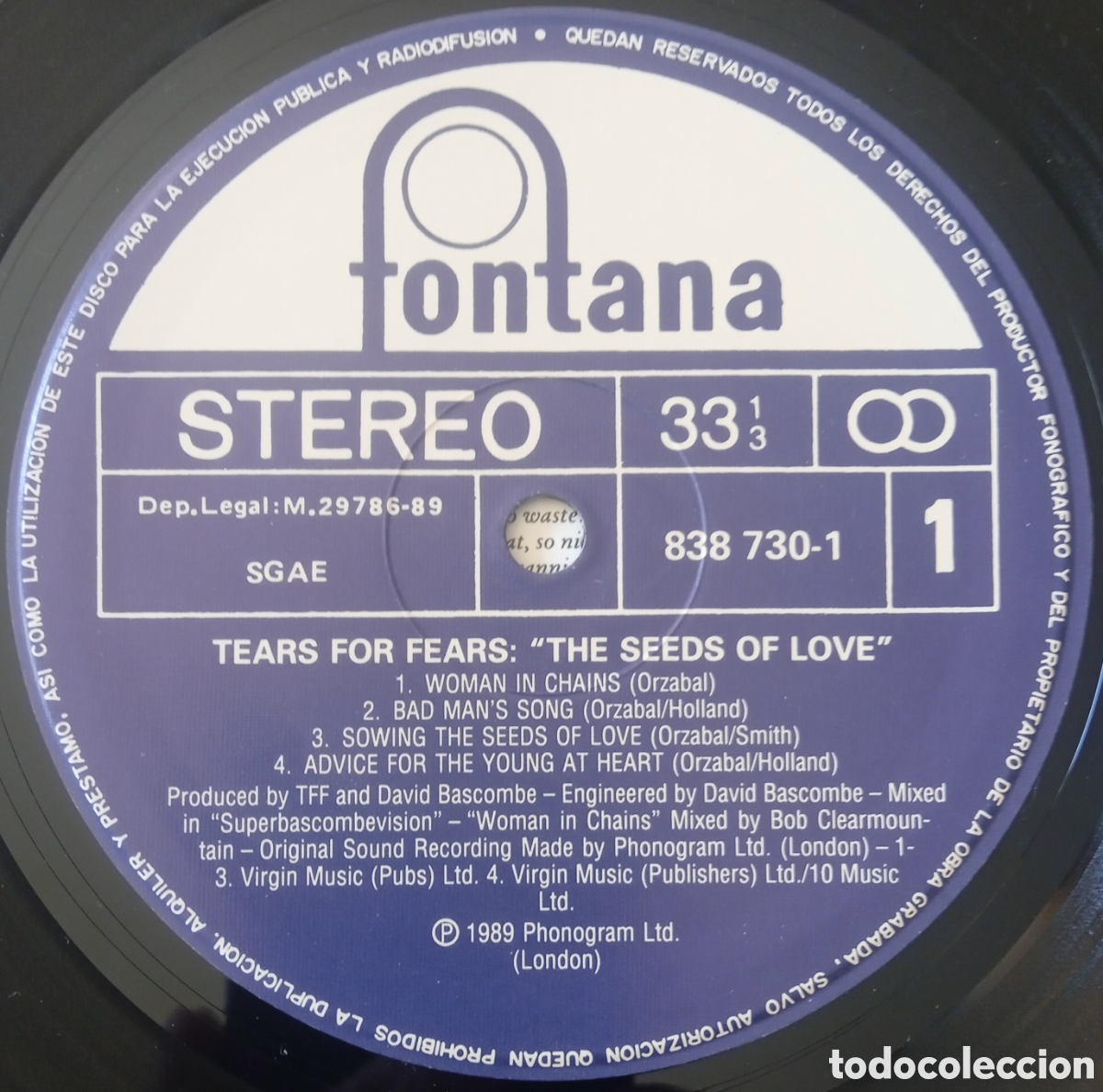 Discos de vinilo: Disco de vinilo Tears For Fears - Foto 5