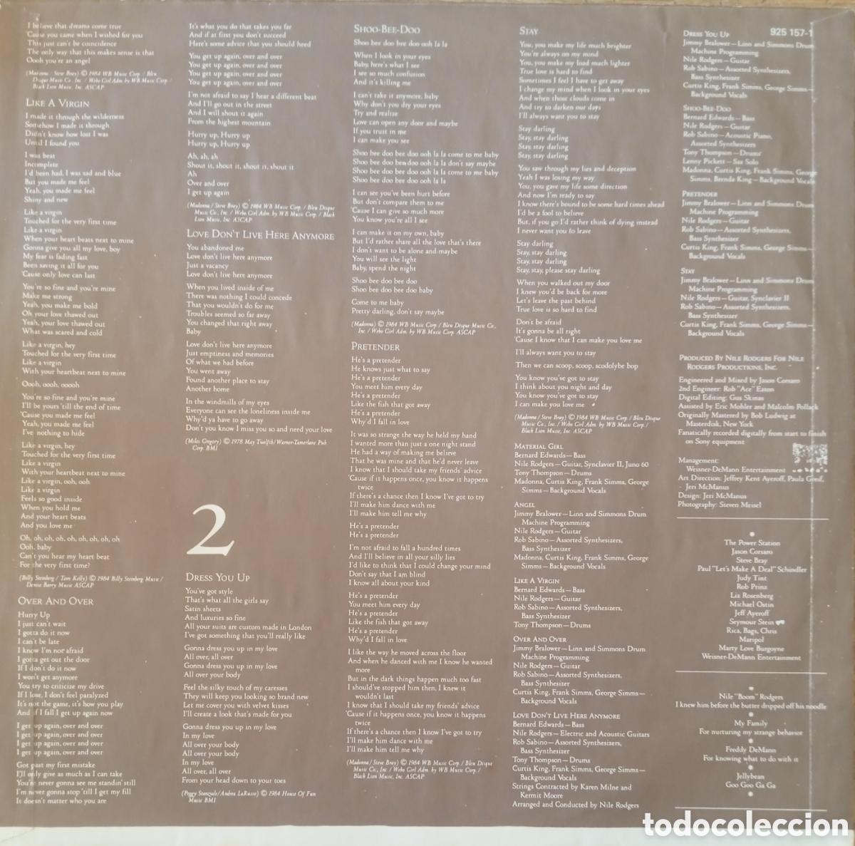 Discos de vinilo: Disco de vinilo Madonna - Foto 4