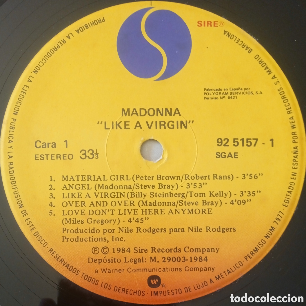 Discos de vinilo: Disco de vinilo Madonna - Foto 5