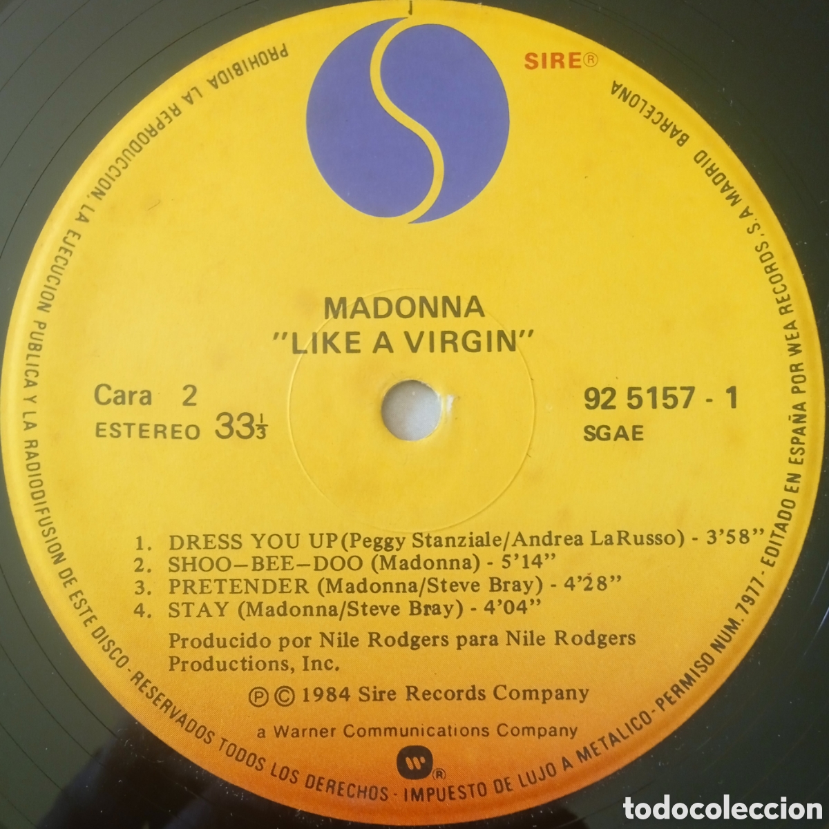 Discos de vinilo: Disco de vinilo Madonna - Foto 6