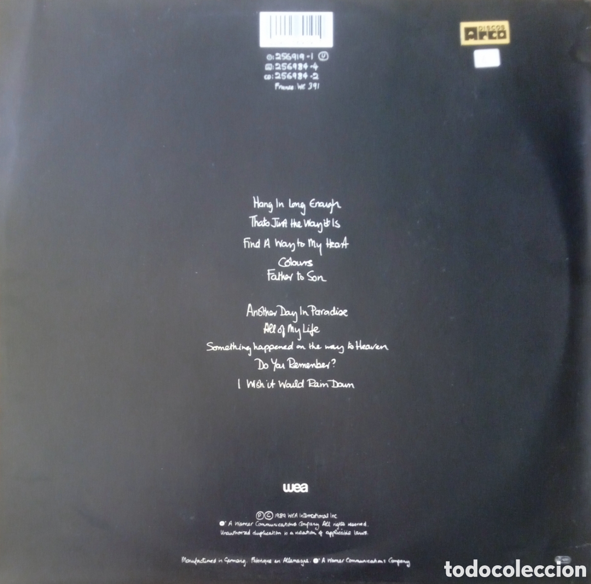Discos de vinilo: Disco de vinilo Phil Collins - Foto 2