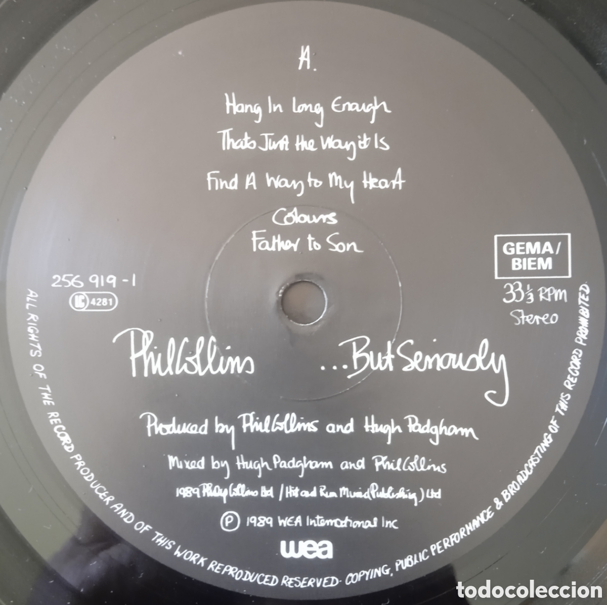 Discos de vinilo: Disco de vinilo Phil Collins - Foto 5