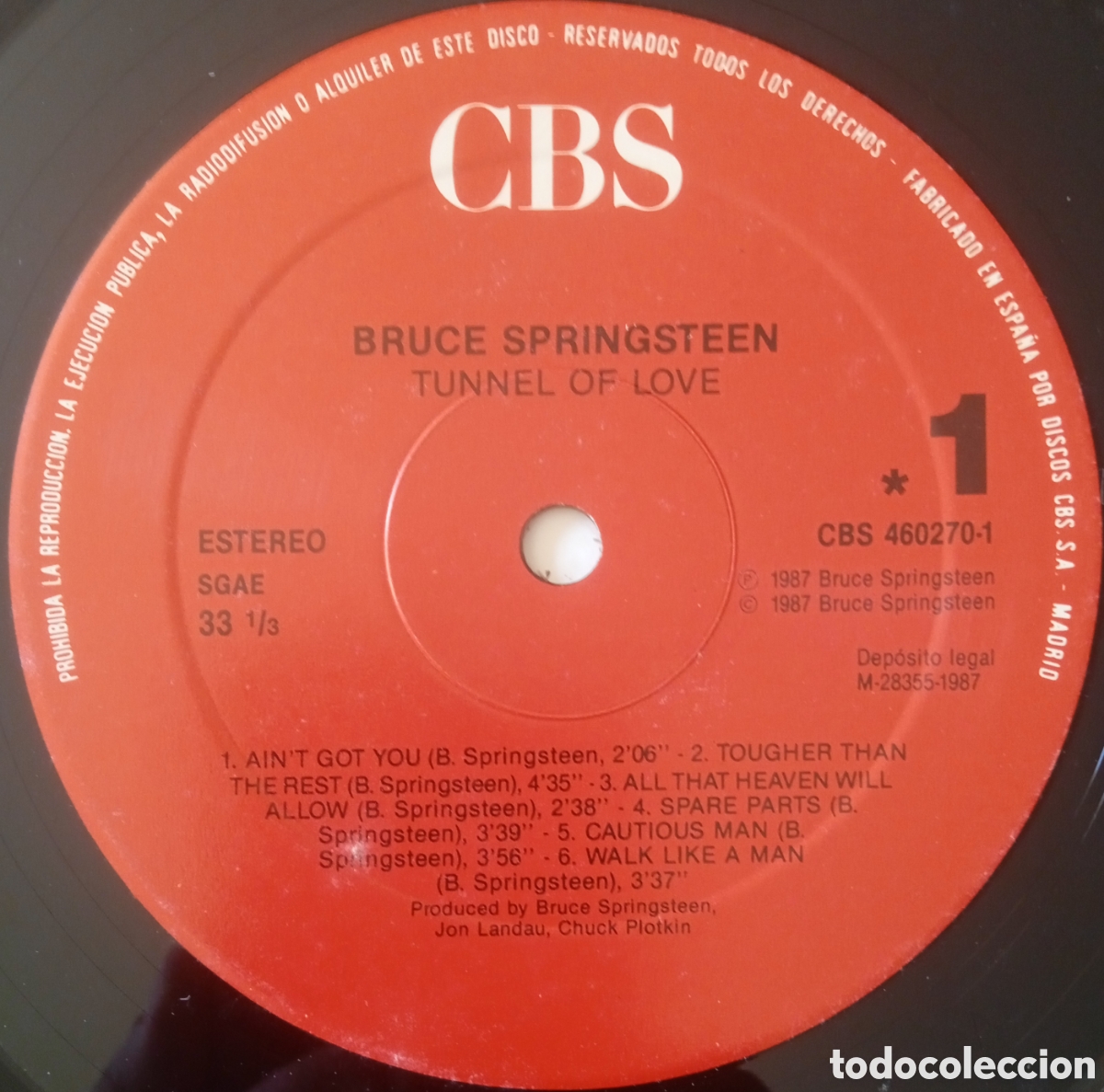 Discos de vinilo: Disco de vinilo Bruce Springsteen - Foto 5