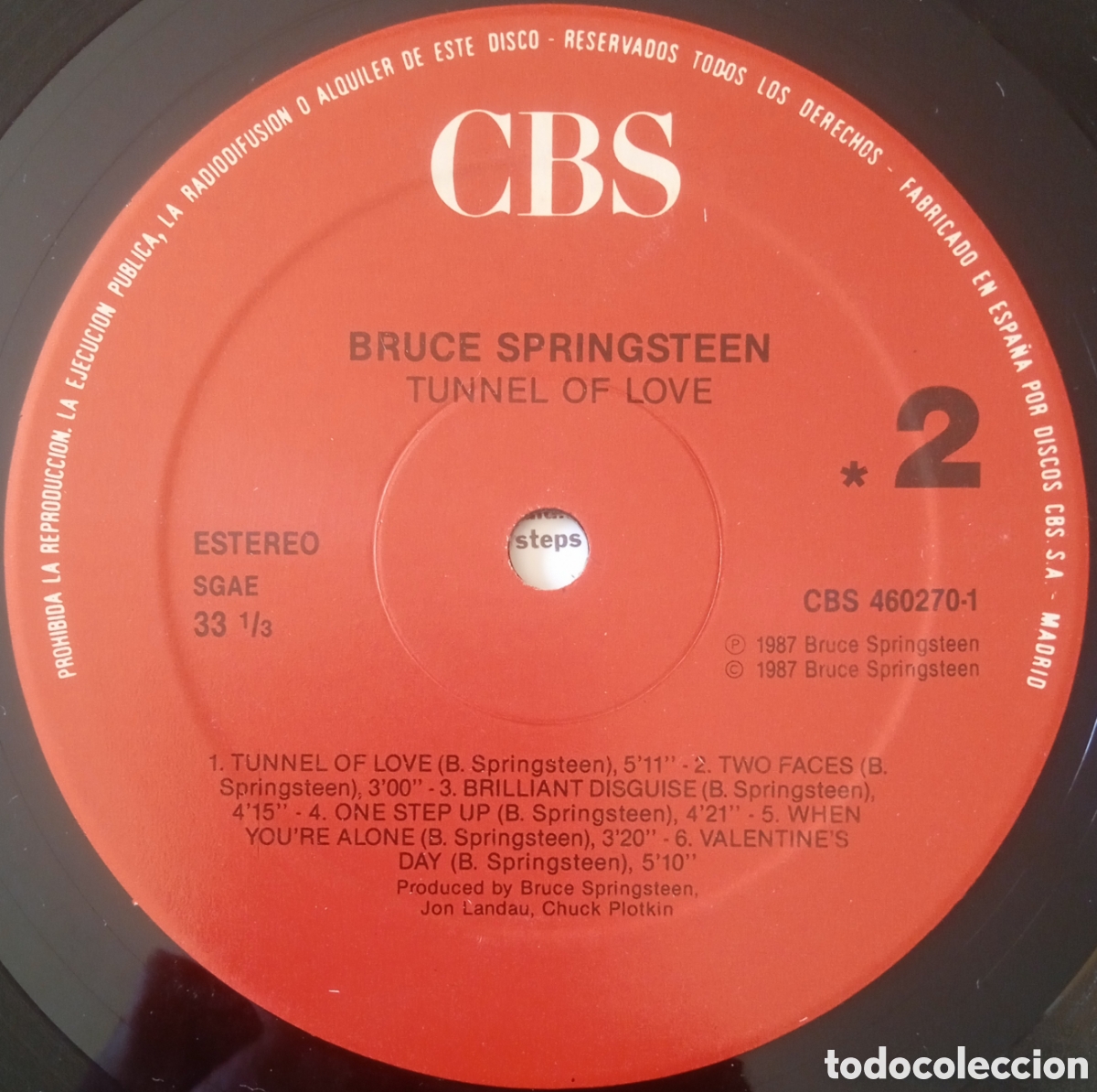 Discos de vinilo: Disco de vinilo Bruce Springsteen - Foto 6