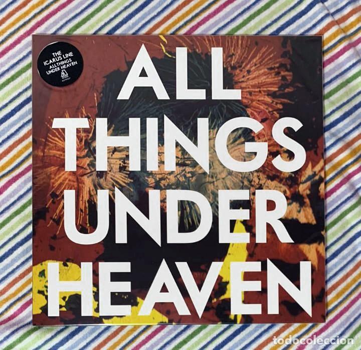 Discos de vinilo: THE ICARUS LINE - ALL THINGS UNDER HEAVEN 12'' DOBLE LP GATEFOLD NUEVO Y PRECINTADO - POST-HARDCORE