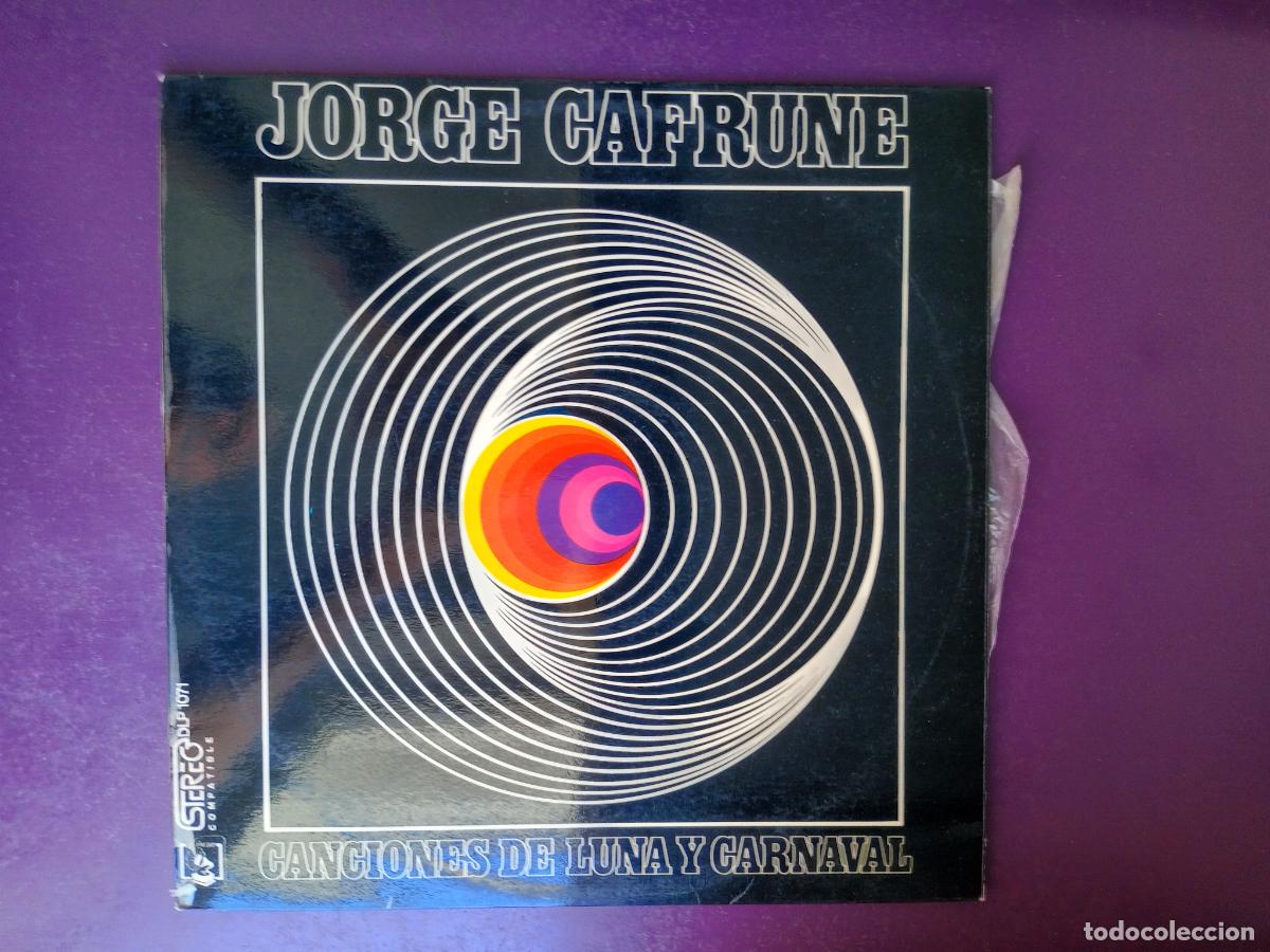 Discos de vinilo: Jorge Cafrune &ndash; Canciones De Luna Y Carnaval - LP DIRESA 1973 - ARGENTINA FOLK