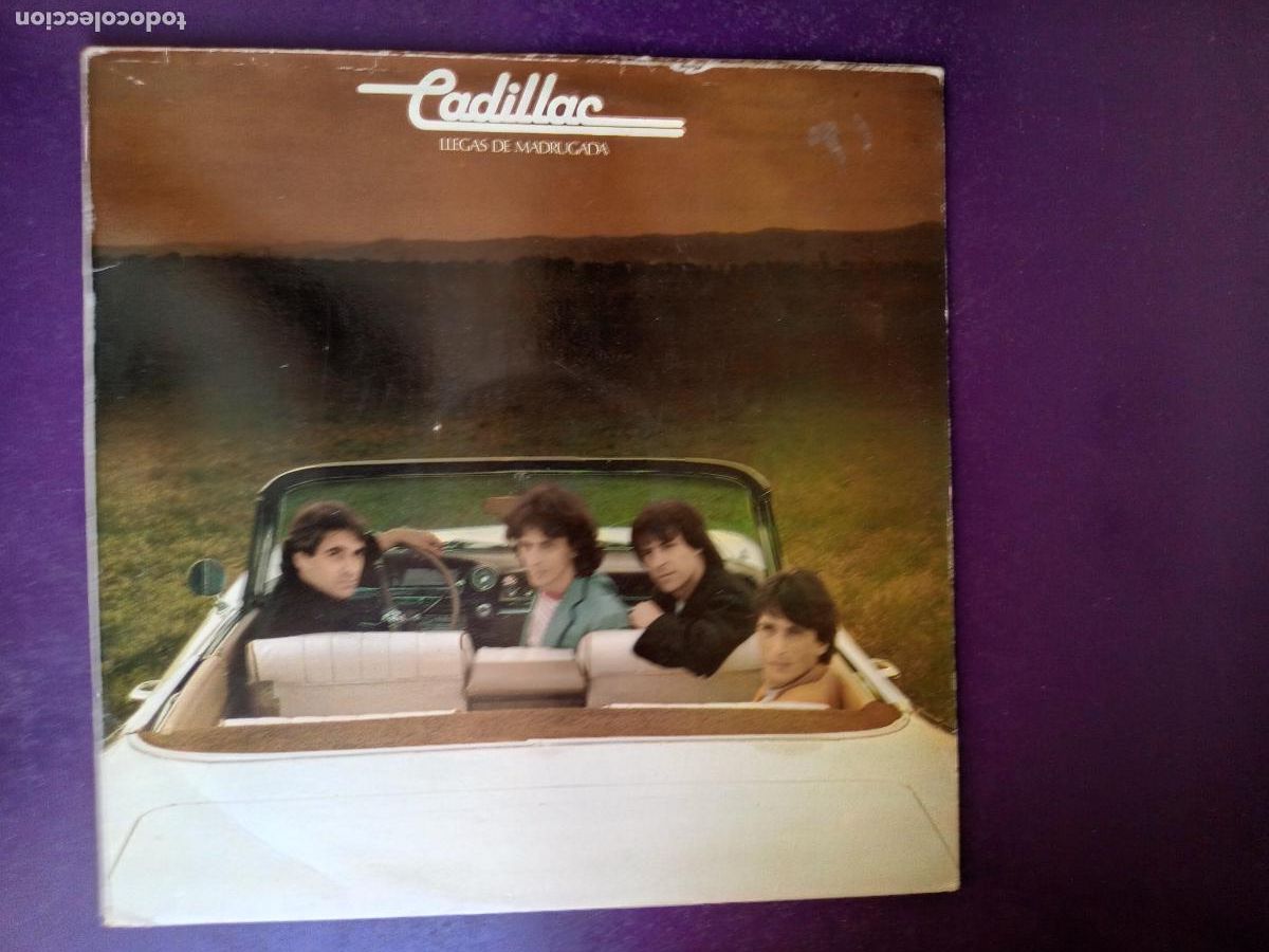 Discos de vinilo: Cadillac &lrm;&ndash; Llegas De Madrugada - LP POLYDOR 1982 - POP ROCK -
