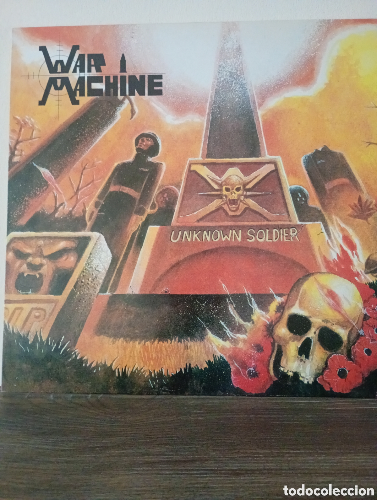 Discos de vinilo: War Machine, Unknown soldier 1986. - Foto 1