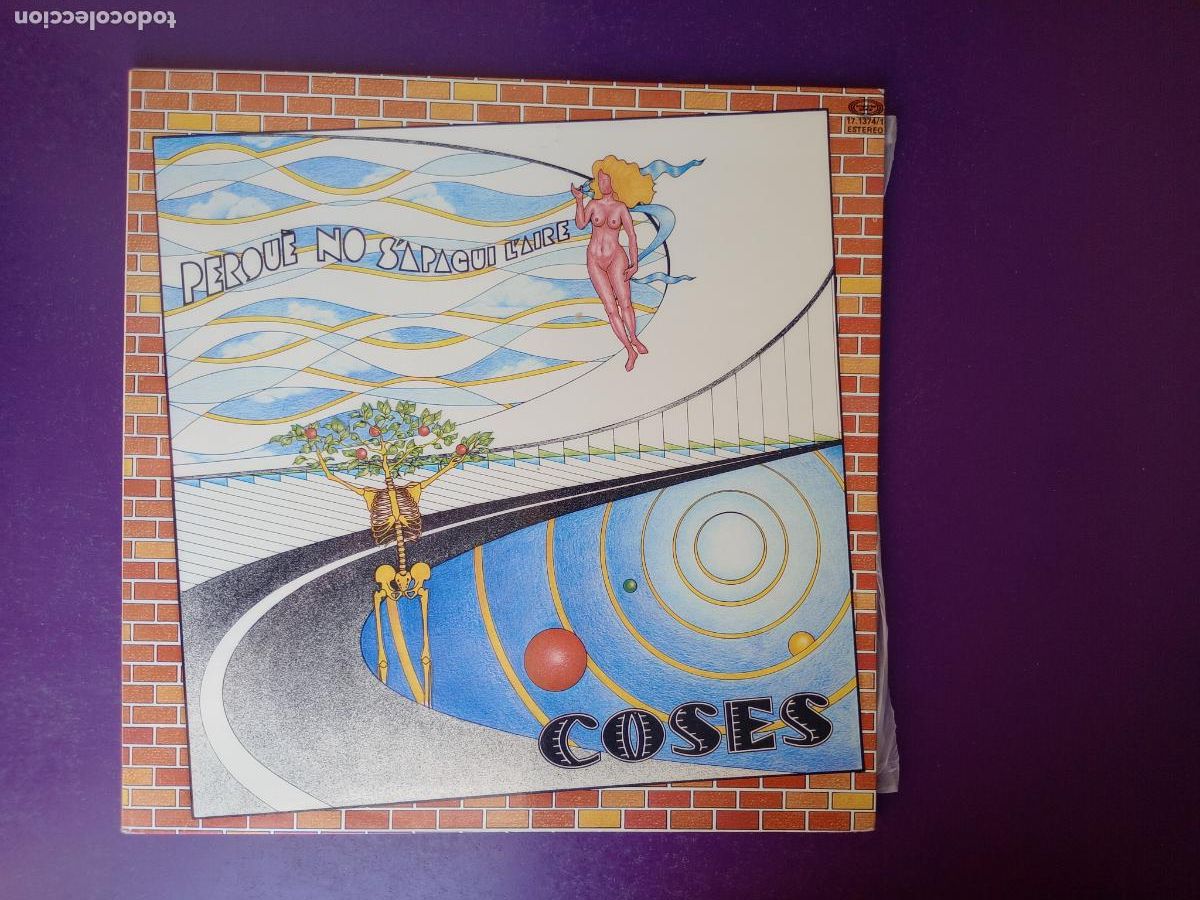 Discos de vinilo: Coses &lrm;&ndash; Perqu&egrave; No S'Apagui L'Aire - LP MOVIEPLAY 1978 - FOLK ROCK PROGRESIVO CATALU&Ntilde;A 70'S