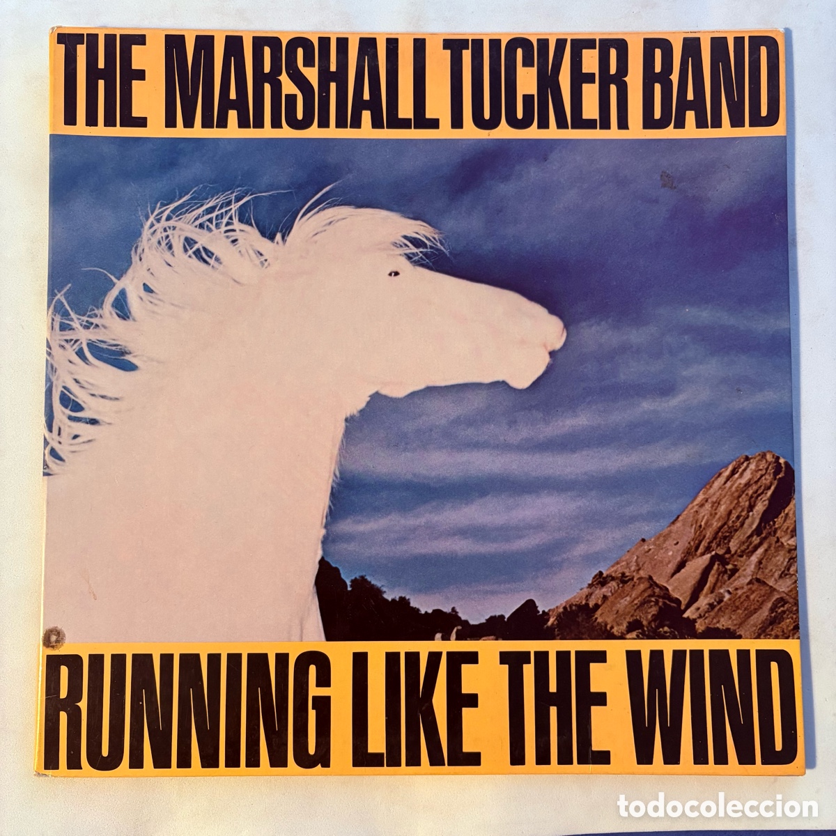 Discos de vinilo: lp The Marshall Tucker Band &ndash; Running Like The Wind edicion espa&ntilde;ola de 1979