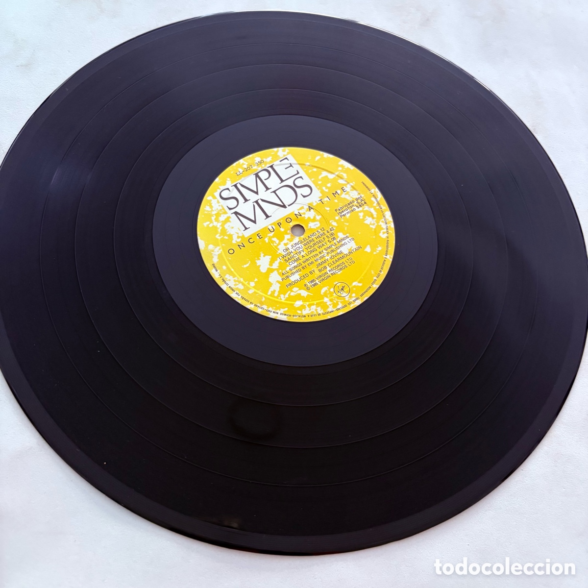 Discos de vinilo: lp Simple Minds &ndash; Once Upon A Time edicion espa&ntilde;ola de 1985 - Foto 6