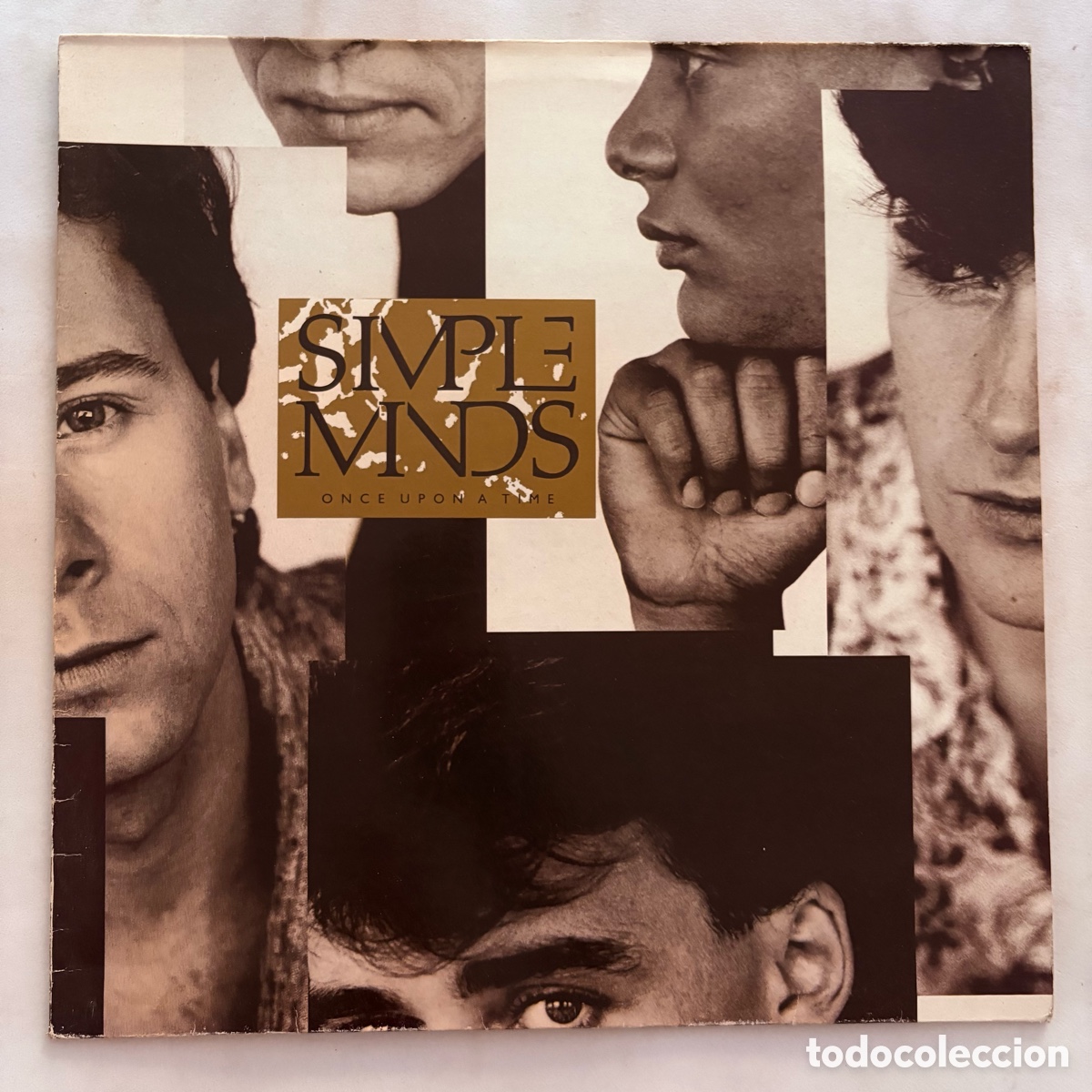 Discos de vinilo: lp Simple Minds &ndash; Once Upon A Time edicion espa&ntilde;ola de 1985