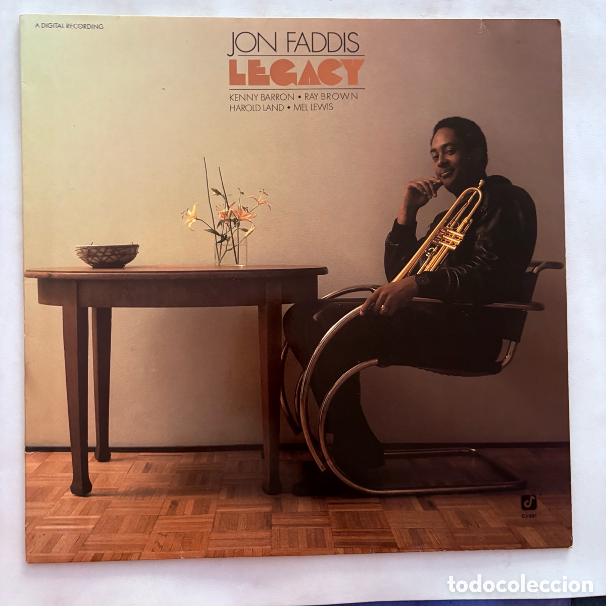 Discos de vinilo: lp Jon Faddis &lrm;&ndash; Legacy edicion alemana de 1986