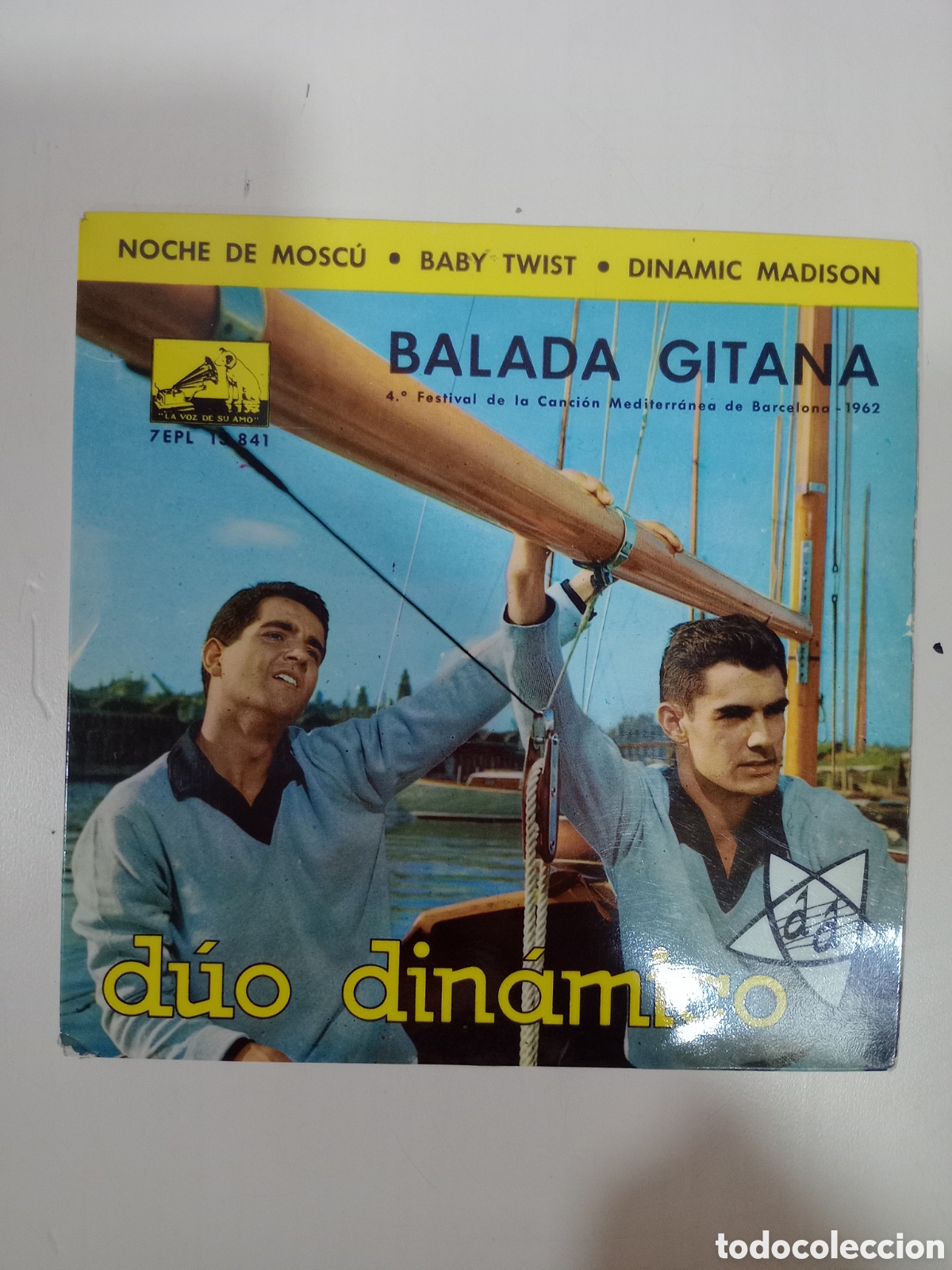 Discos de vinilo: DUO DINAMICO EP 1962 BALADA GITANA/ NOCHE DE MOSCU/ BABY TWIST/ DINAMIC MADISON - FESTIVAL BARCELONA