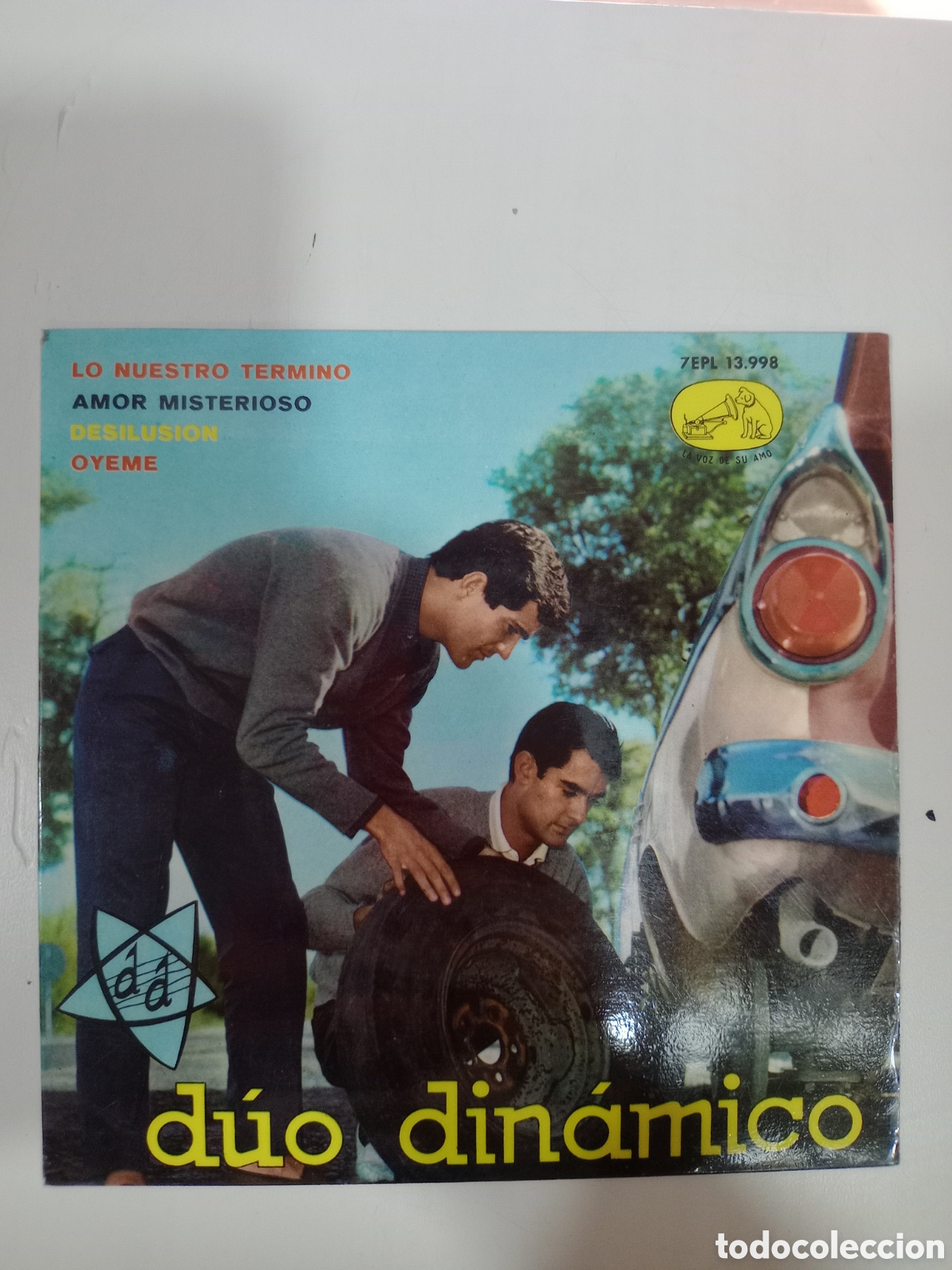 Discos de vinilo: DUO DINAMICO EP EMI 1963 - lo nuestro termino/ amor misterioso/ desilusion/ oyeme - POP 50'S 60'S