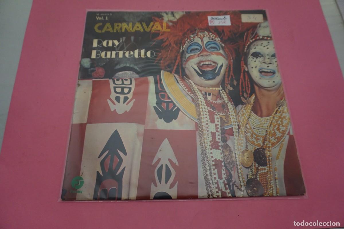Discos de vinilo: LP - RAY BARRETO - CARNAVAL - VOL. 1 - DISCO COMO NUEVO