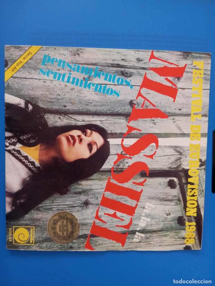 Discos de vinilo: MASSIEL, EUROVISI&Oacute;N 68, LALALA