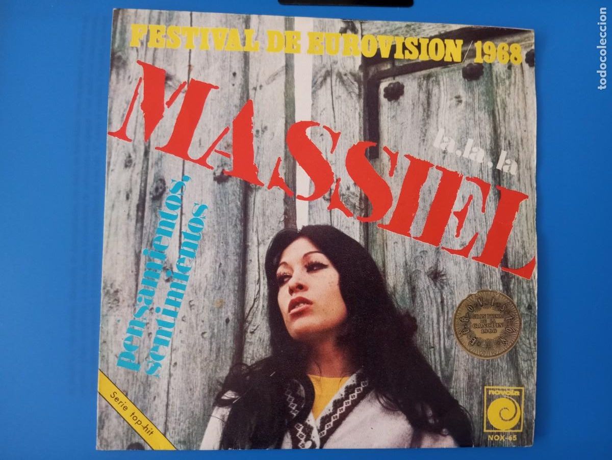 Discos de vinilo: MASSIEL, EUROVISI&Oacute;N 68, LALALA