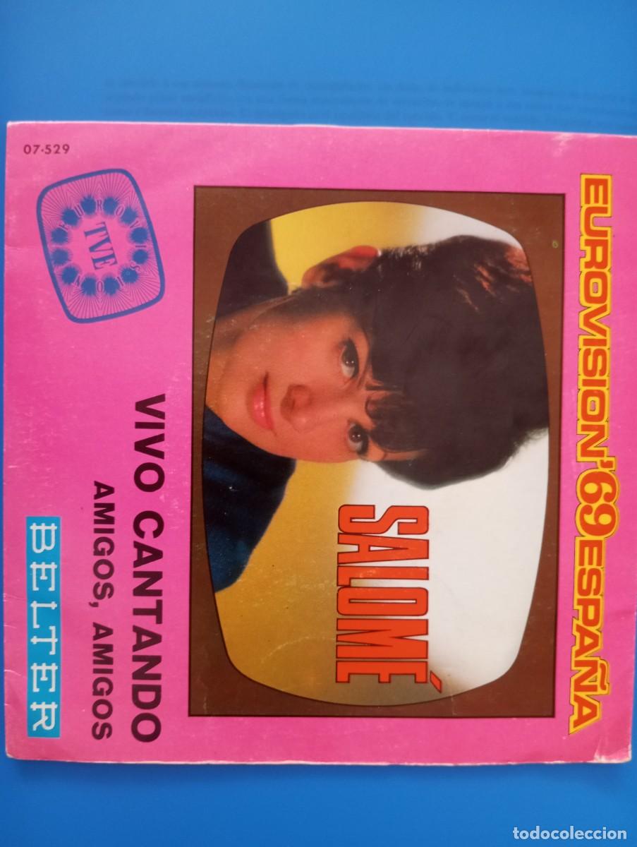 Discos de vinilo: SALOME, EUROVISI&Oacute;N 69, VIVO CANTANDO