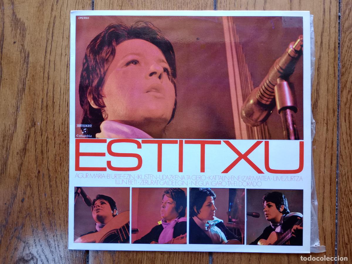 Discos de vinilo: Estitxu - Agur Mar&iacute;a + ni urte + ezin + ikusten + udazkena eta Gero + Kattalin + 6