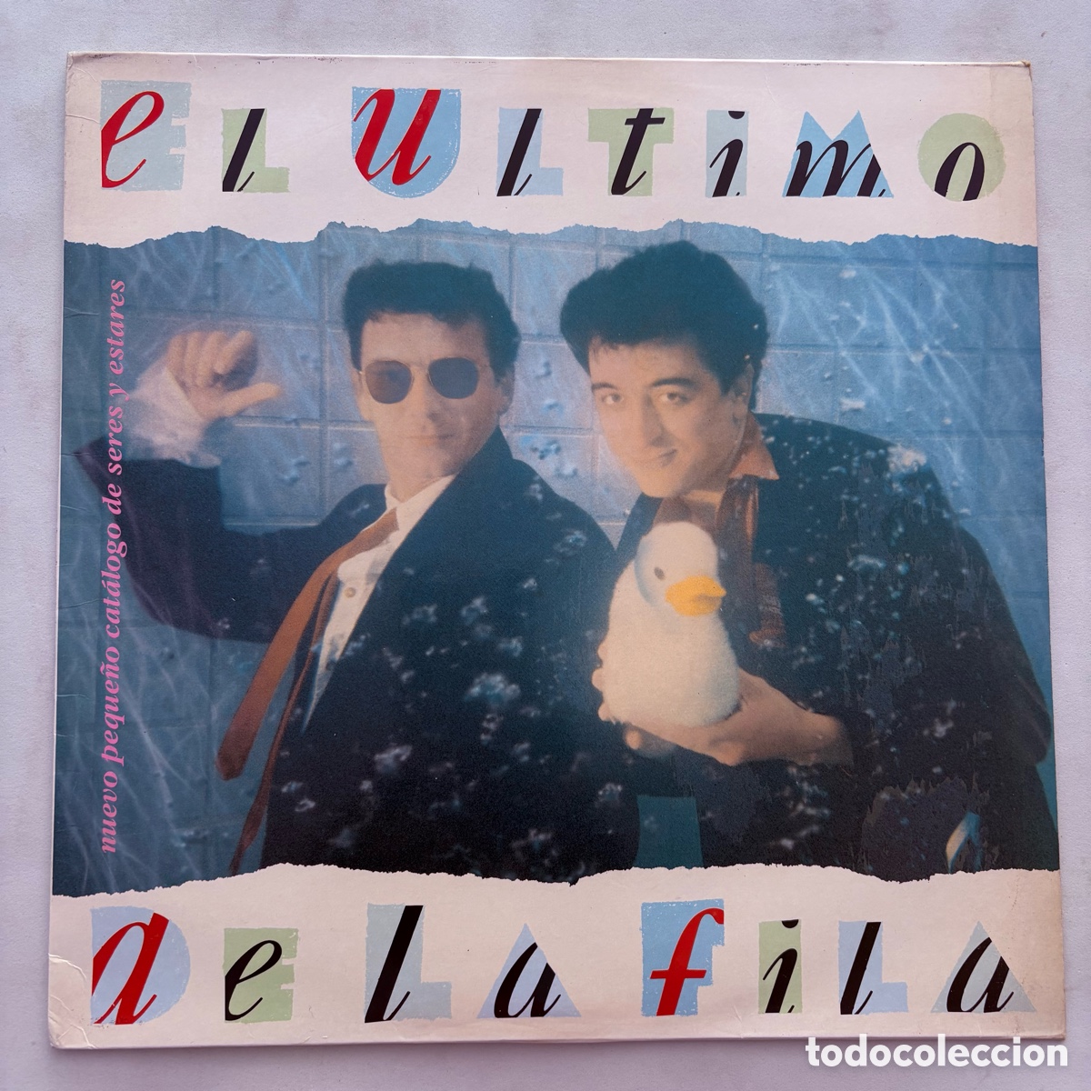 Discos de vinilo: lp El &Uacute;ltimo De La Fila &ndash; Nuevo Peque&ntilde;o Cat&aacute;logo De Seres Y Estares edicion espa&ntilde;ola de 1990