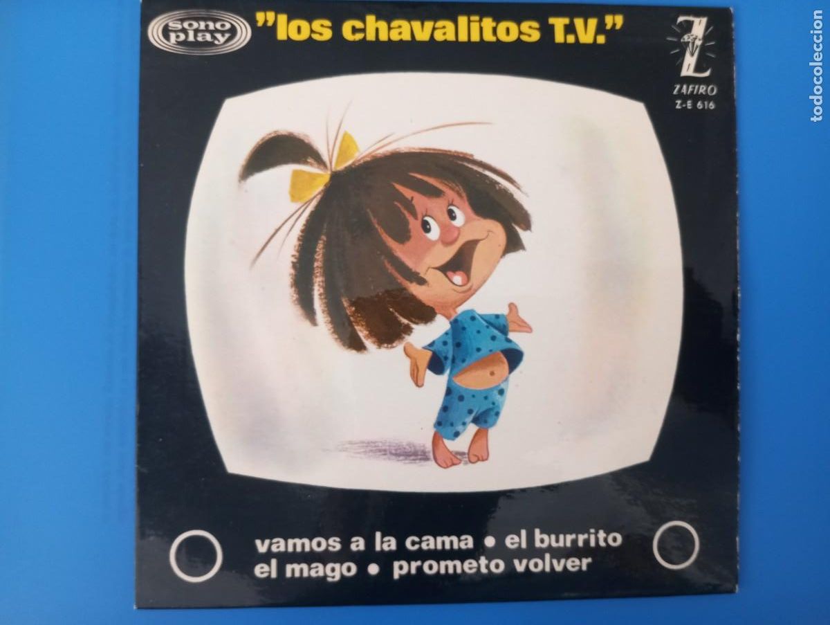 Discos de vinilo: VAMOS A LA CAMA, EL BURRITO, EL MAGO, PROMETO VOLVER, SINGLE DE VINILO