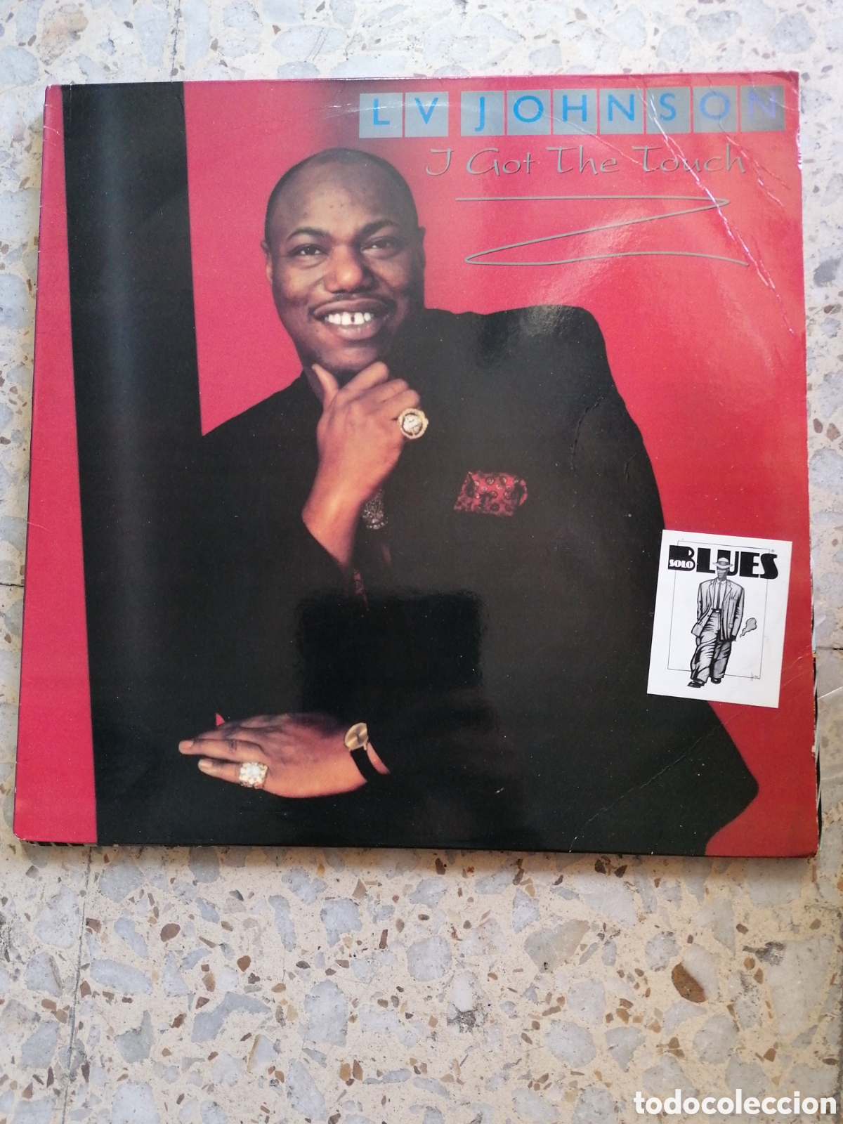 Discos de vinilo: LP L.V JOHNSON I GOT THE TOUCH 1991 USA