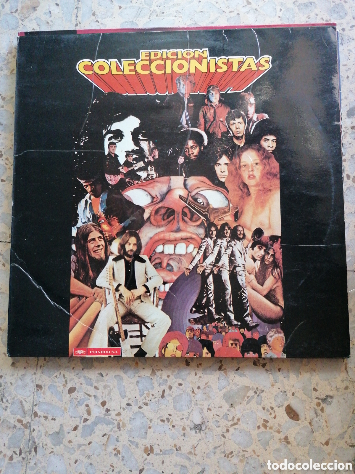 Discos de vinilo: LP EDICION COLECCIONISTAS JIMI HENDRIX CREAM KING CRIMSON 1980 ESPA&Ntilde;A PROMO