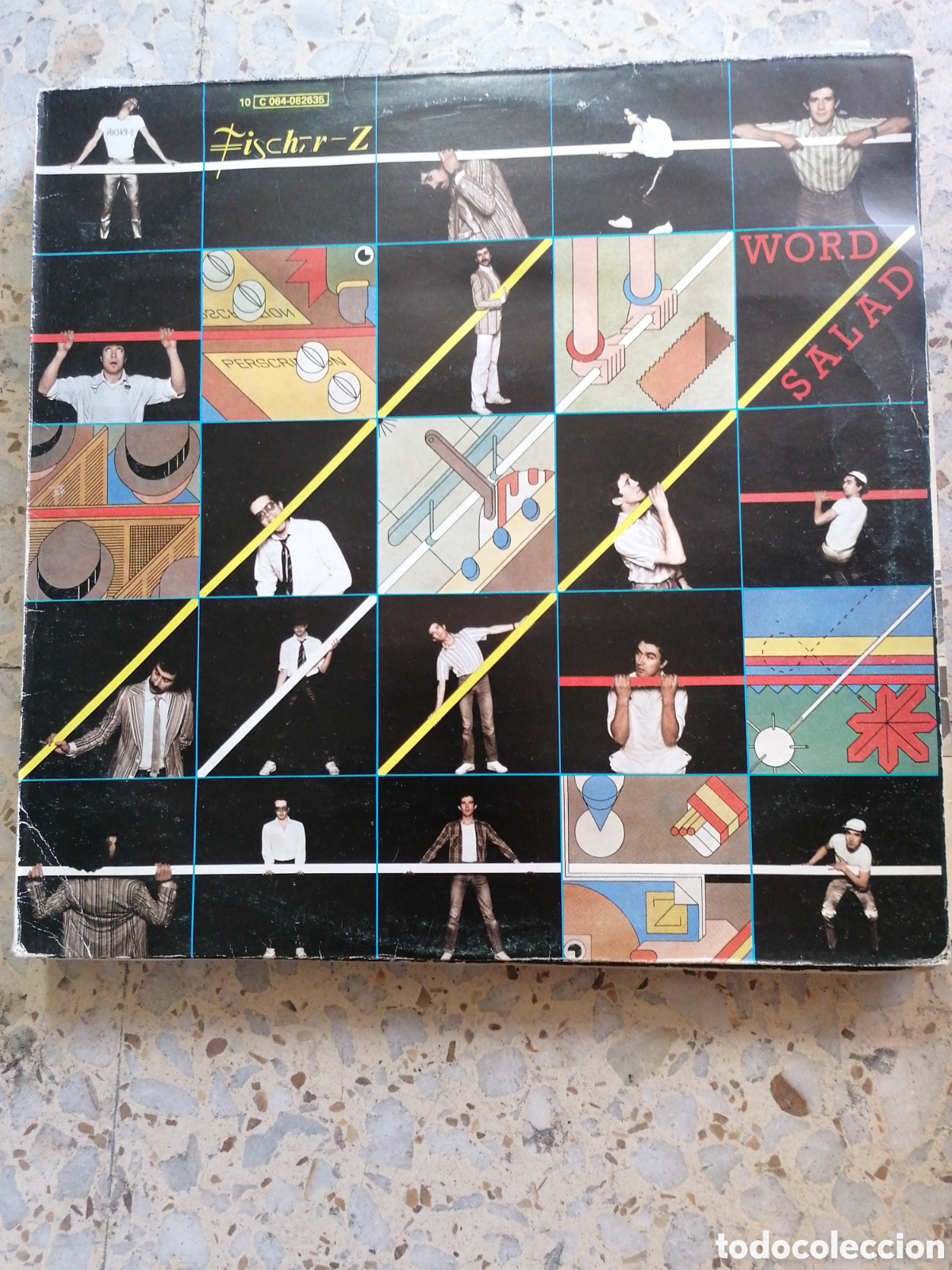 Discos de vinilo: LP FISCHER Z WORD SALAD 1979 ESPA&Ntilde;A EX