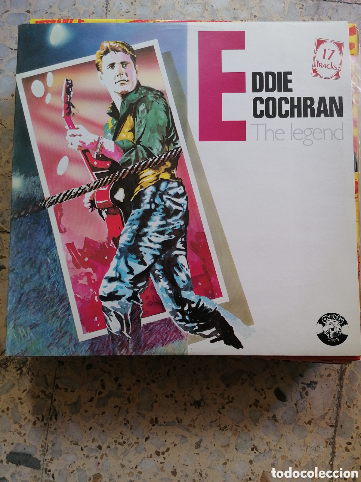 Discos de vinilo: LP EDDIE COCHRAN THE LEGEND 1985 PORTUGAL EX