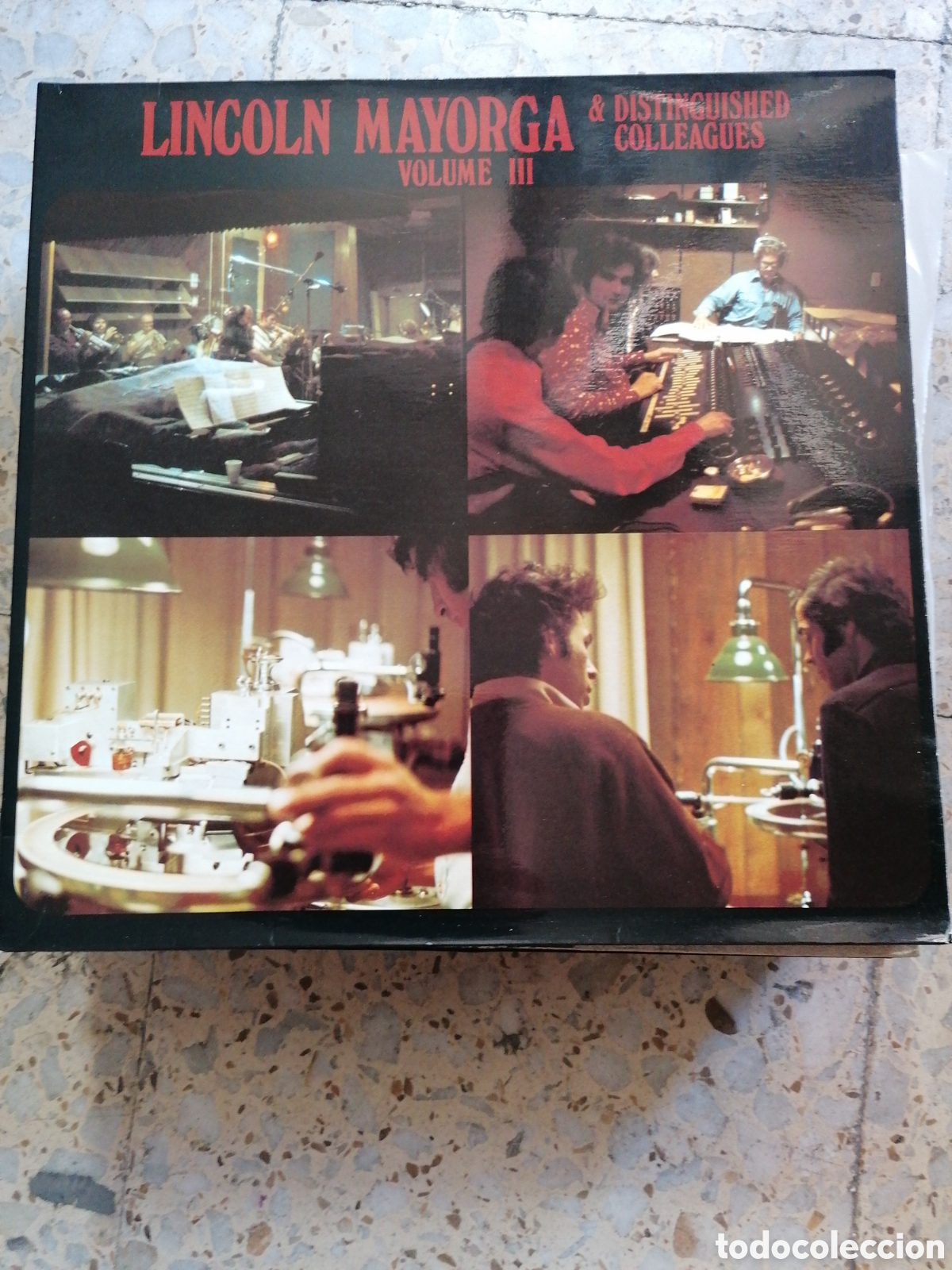 Discos de vinilo: LP LINCOLN MAYORGA & DISTINGUISHED COLLEAGUES VOL III USA PORTADA DOBLE 1974 EX