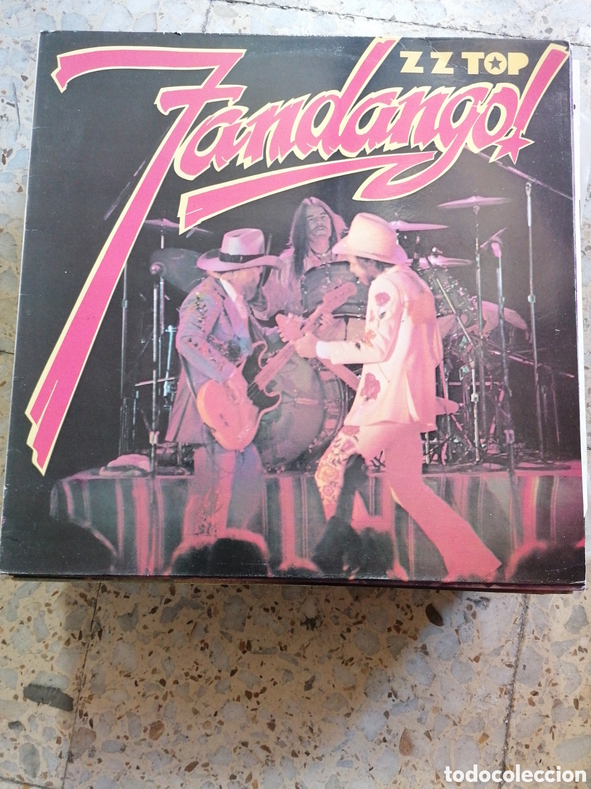 Discos de vinilo: LP ZZ TOP FANDANGO 1983 ESPA&Ntilde;A EX