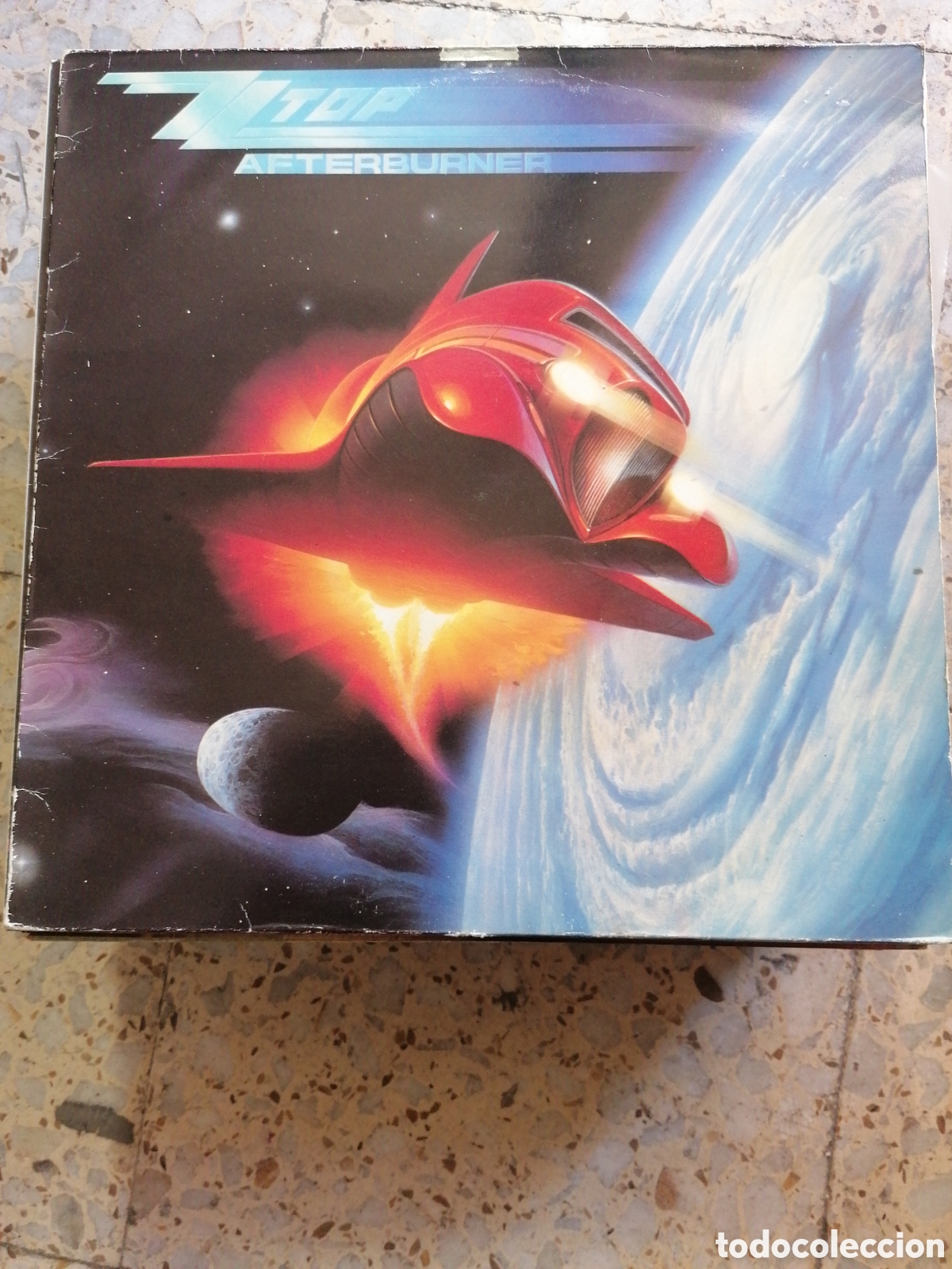 Discos de vinilo: LP ZZ TOP AFTERBURNER 1985 ESPA&Ntilde;A DISCO EX