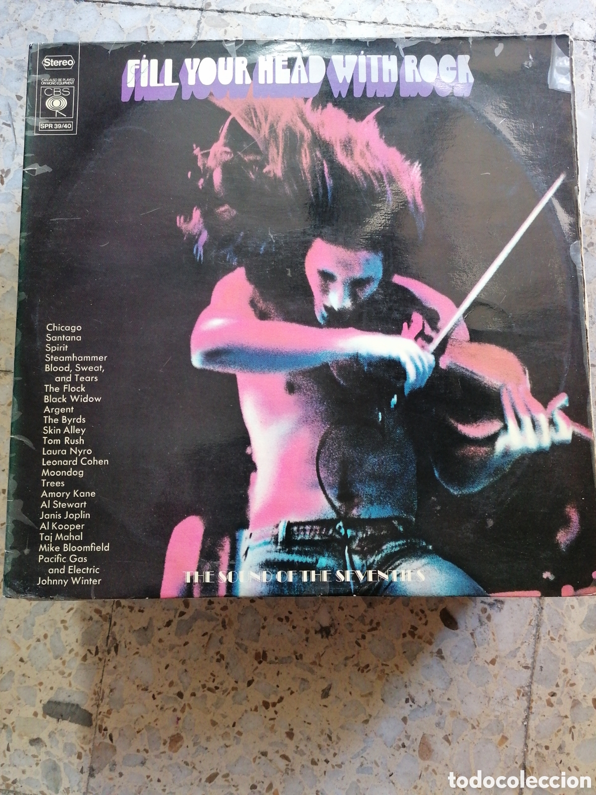 Discos de vinilo: 2 LP FILL YOUR HEAD WITH ROCK 1970 HOLANDA PORTADA DOBLE