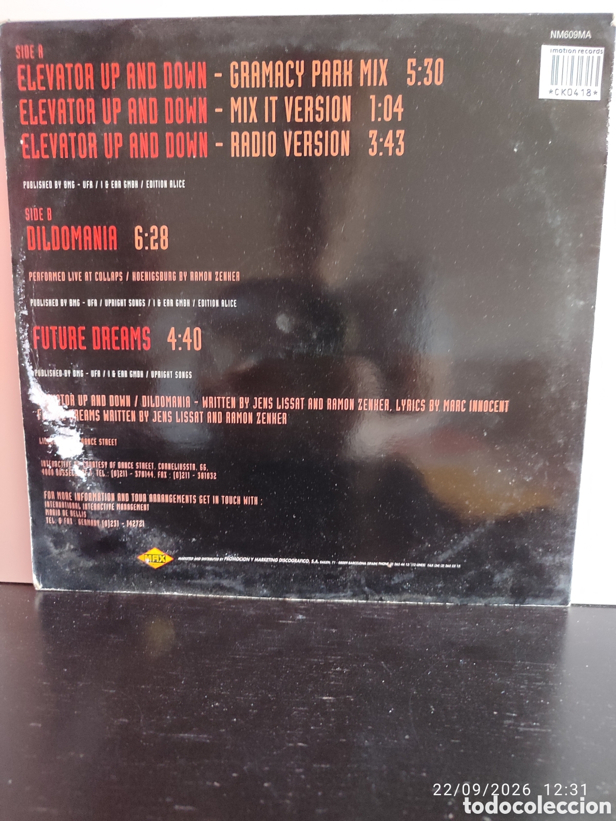 Discos de vinilo: Interactive &ndash; Elevator Up & Down - Foto 2