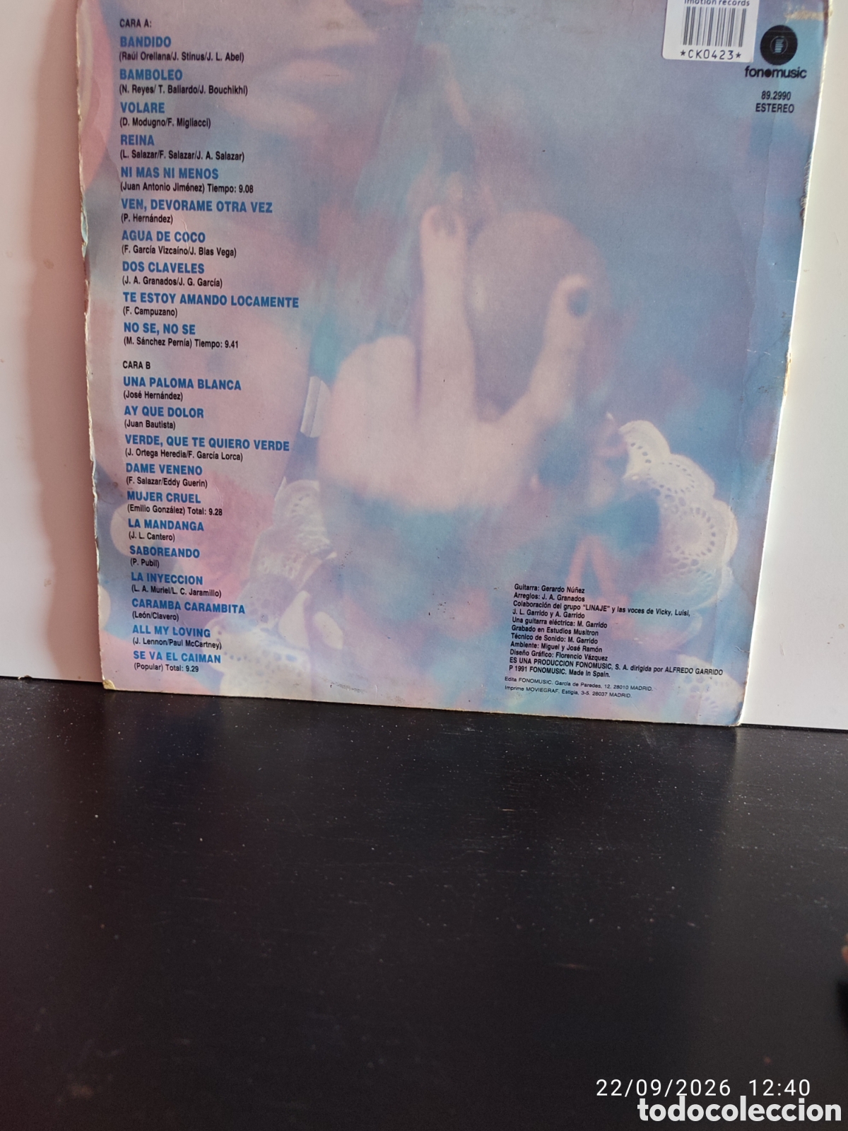 Discos de vinilo: A Toda Rumba - 20 Rumbas Sin Pausa - Foto 2