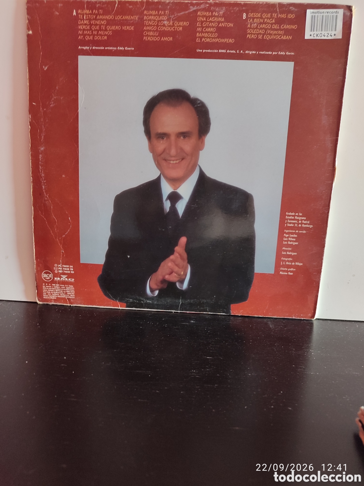 Discos de vinilo: Manolo Escobar &ndash; Rumba Pa Ti - Foto 2