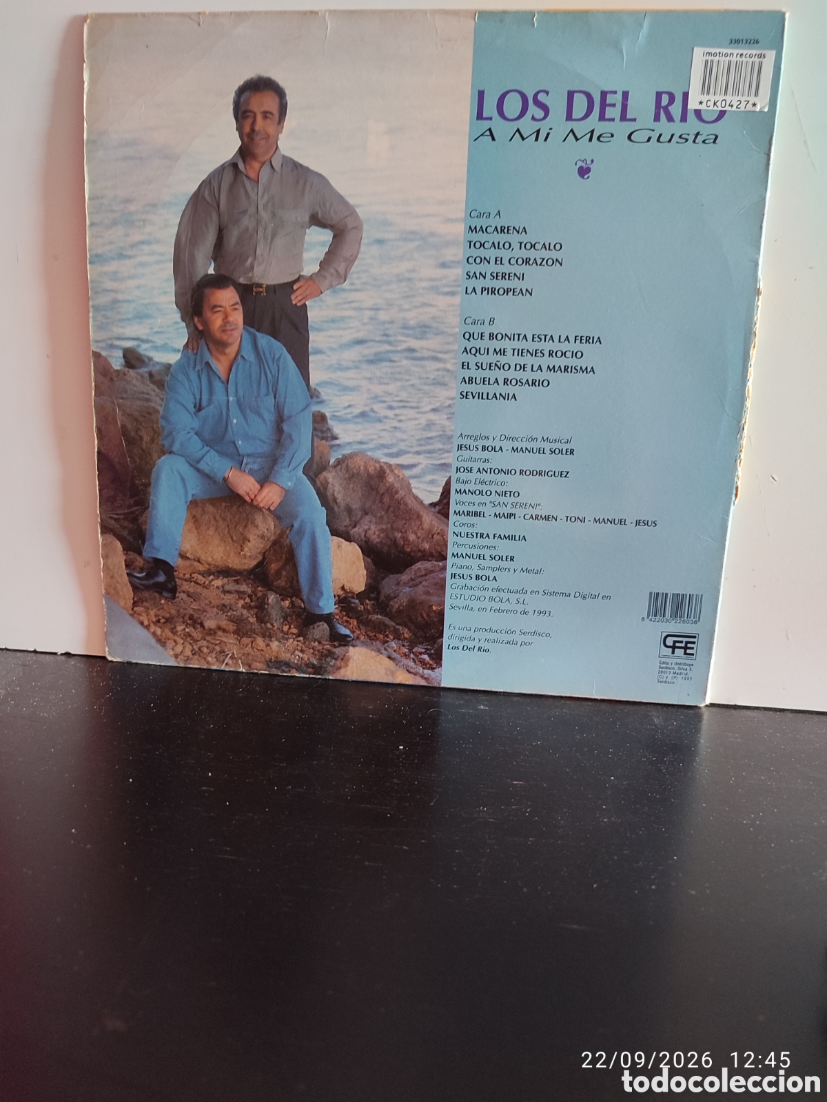 Discos de vinilo: Los Del Rio &ndash; A Mi Me Gusta - Foto 2