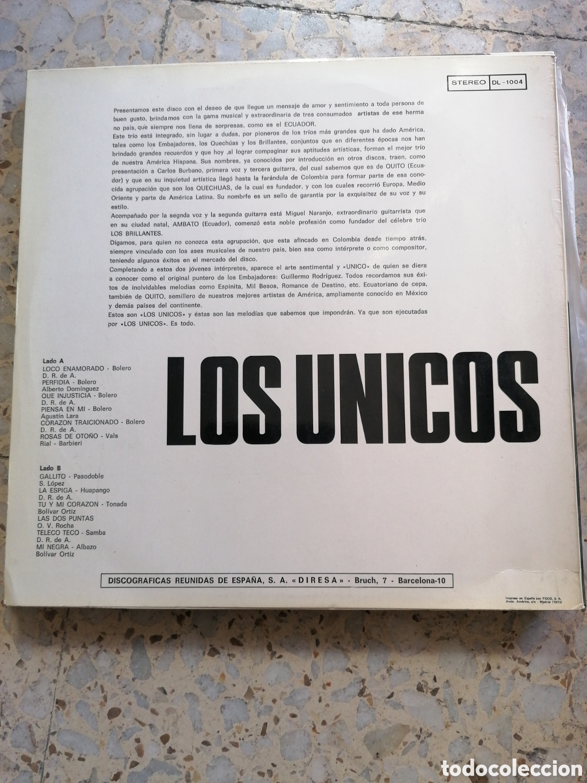 Discos de vinilo: LP Y AHORA LOS UNICOS 1973 ESPA&Ntilde;A EX - Foto 2