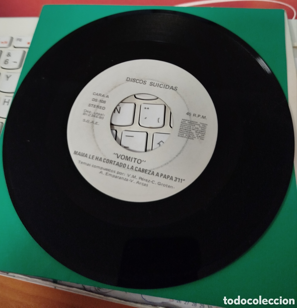 Discos de vinilo: Vomito &ndash; Mama Le Ha Cortado La Cabeza A Papa