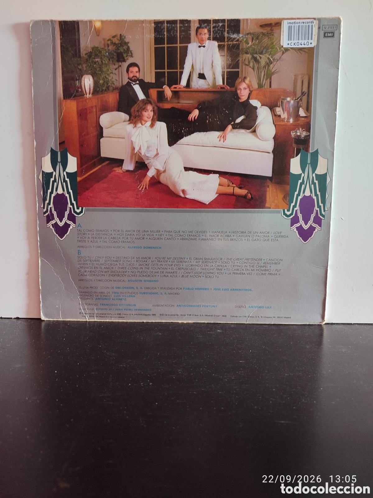 Discos de vinilo: Peque&ntilde;a Compa&ntilde;&iacute;a &ndash; Tal Como Eramos - Foto 2