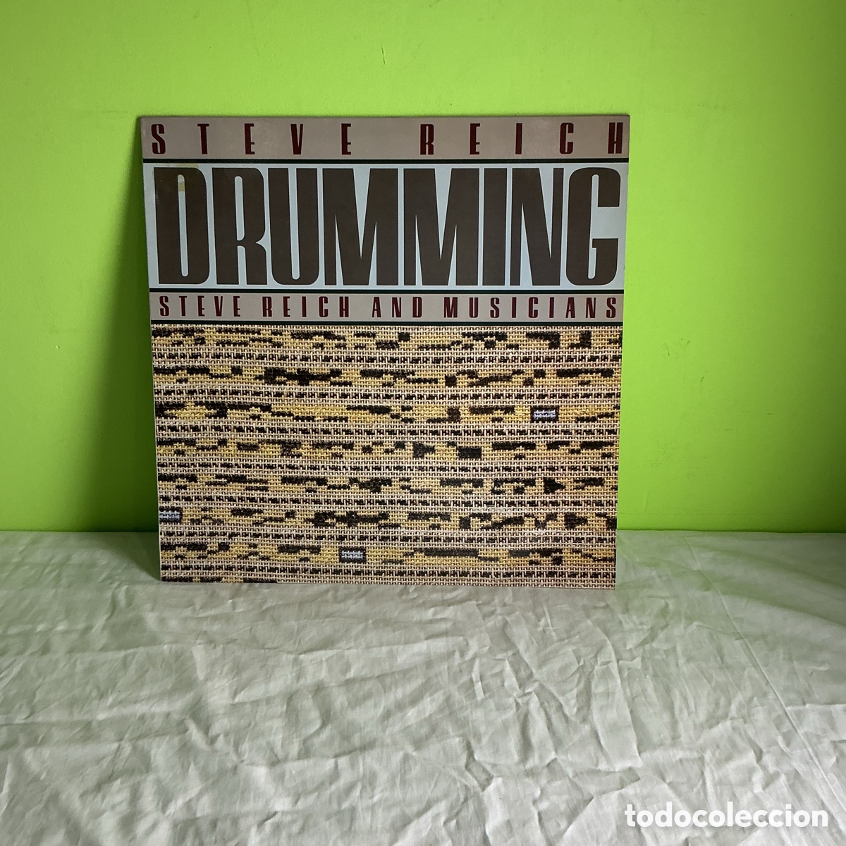 Discos de vinilo: Steve Reich &ndash; Drumming &ndash; Steve Reich and Musicians &ndash; LP Nonesuch Digital 1987