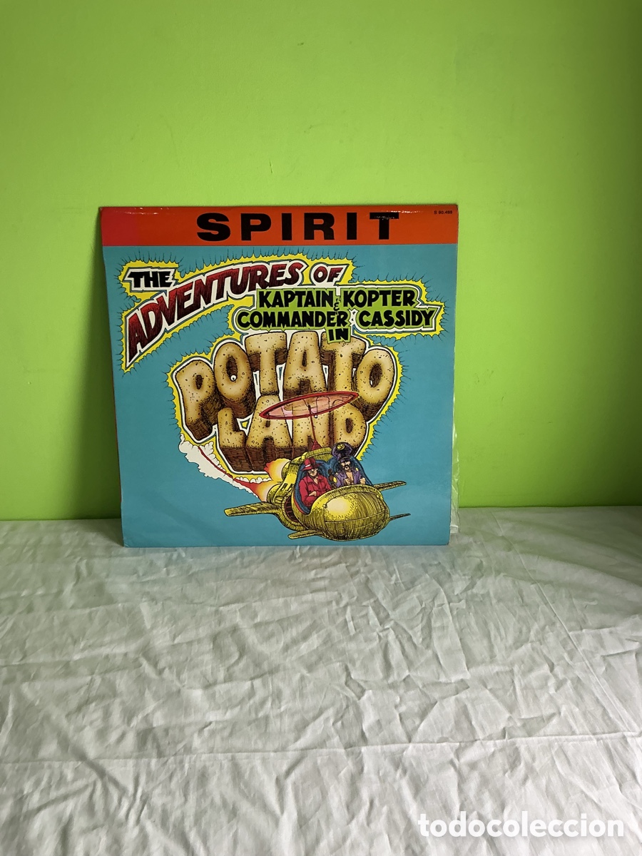 Discos de vinilo: The Adventures of Kaptain Kopter & Commander Cassidy in Potato Land &ndash; LP Espa&ntilde;a 1982
