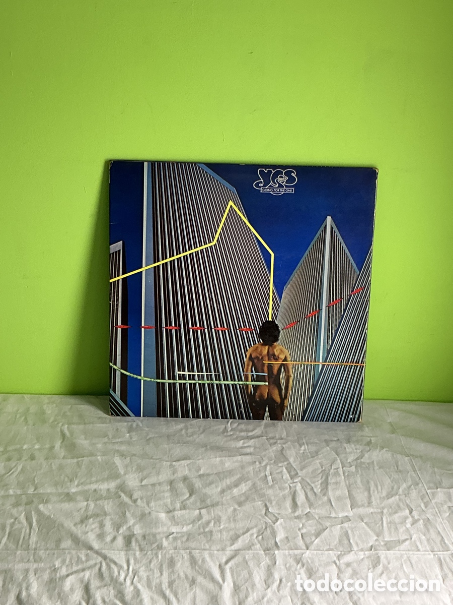 Discos de vinilo: Yes &ndash; Going for the One &ndash; LP Atlantic Espa&ntilde;a 1977 &ndash; Rock Progresivo